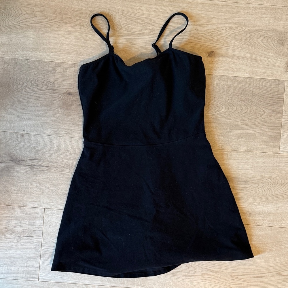 Alo Courtside Tennis Dress, Black Small
